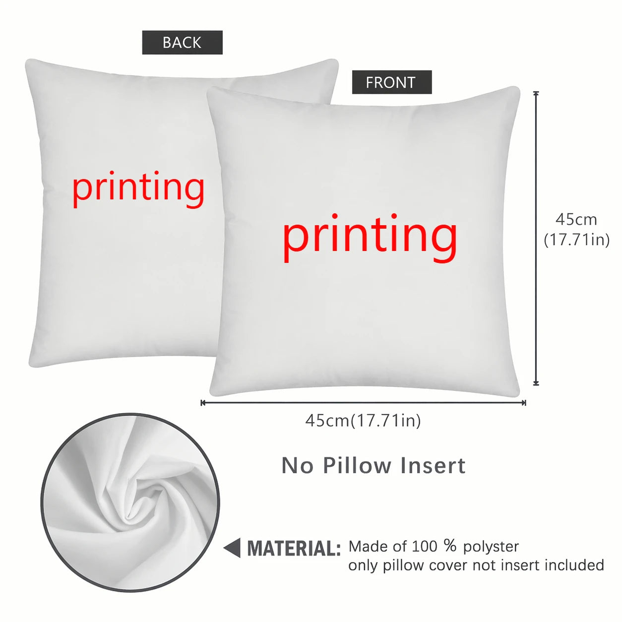 Independence Day Pillow Covers 4th of July Patriotic Flag Throw Cushion Cover Gnome Truck Vase Print Sofa Couch Home Decorations