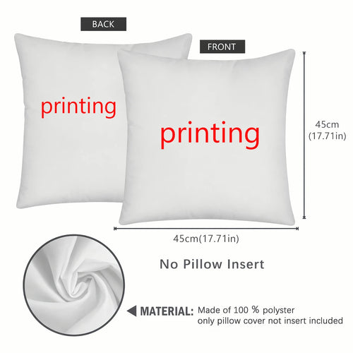 Independence Day Pillow Covers 4th of July Patriotic Flag Throw Cushion Cover Gnome Truck Vase Print Sofa Couch Home Decorations